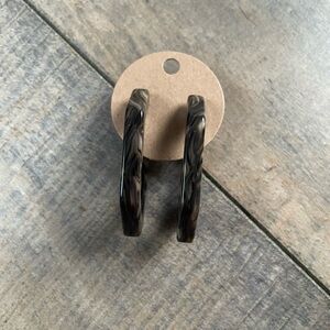 Madewell oversized hoops